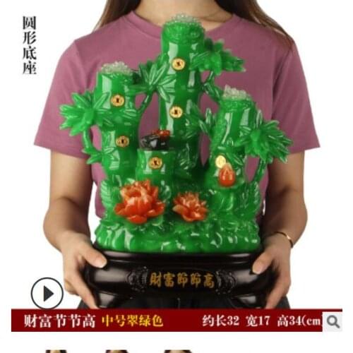 Manufacturers direct bamboo furniture furnishing living room TV cabinet decorative arts and crafts business relocation new house