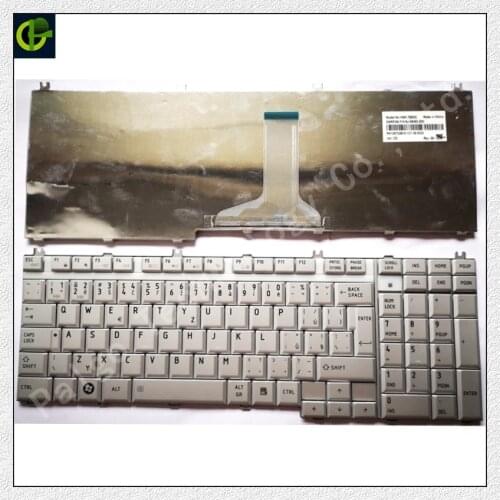 Czech Keyboard for Toshiba Satellite P305 P305D L350D L355 L355D P500 P505D L505 L505D L550 L550D L555 SILVER CZ fit Slovakia SK