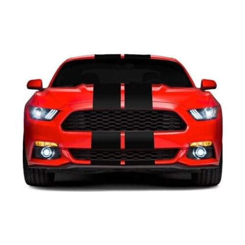 For d Mustang 10 inch Racing Stripe Roll 40 Feet Graphic Decal Sticker 3M Car Styling Hood Roof Truck
