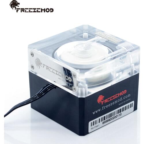 FREEZEMOD RGB Pump 800L/H PWM speed control POM armor Range 4M MOD Water cooler Pump Lighting head 4M AURA PU-FS4M-J