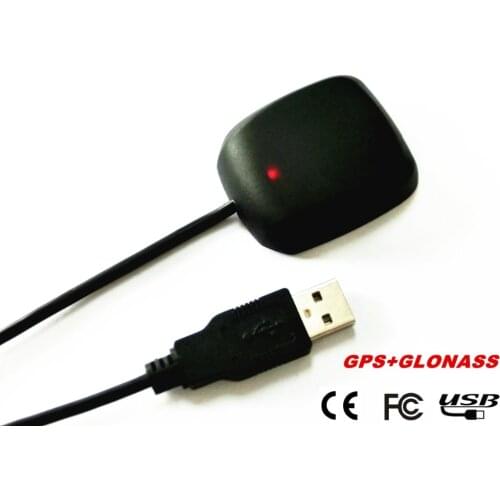 GNSS USB GPS GLONASS receiver antenna GPS NMEA dual mode operation M8N module Performance comparable to Bu-353S4