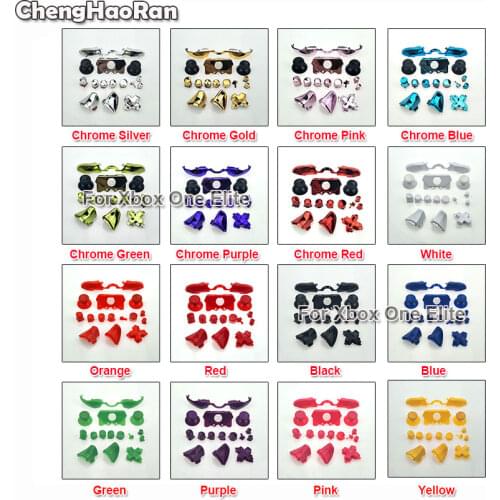 ChengHaoRan Bumper LB RB Trigger Buttons Part Kit D-pad LB RB LT RT Buttons For Xbox One Elite Controller