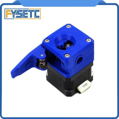 1set Drivegear Kit Dual Drive Gear Extruder Kit Cloned Btech Upgrade Blue For Prusa i3 3D Printer Gear Mini Bowden Extruder