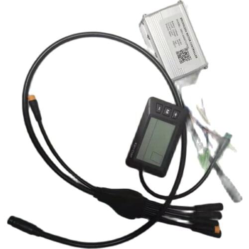 KD21C 6Tube 15A 36V 48V controller Display Electric Bike Instrument Monitor e-Bike Speeder Replacement Parts Panel