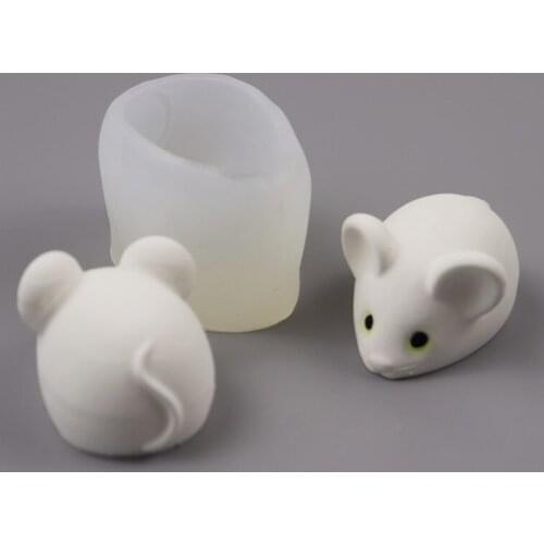 Rat Mouse Silicone Mold Cake Baking Bowl Cake Jelly Mousse Silicone Mold Fondant Mold For Baking Candle Mold