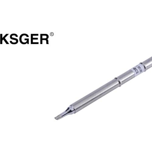 KSGER T12-BC2 T12-C1 T12-C4 Series Soldering Iron Tips Digital Soldering Iron Station Temperature DIY Set