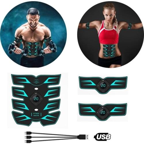 Muscle Stimulator ABS Hip Trainer Abdominal Belt Electrostimulator Muscular Exercise Home Gym Equipment Electrostimulation