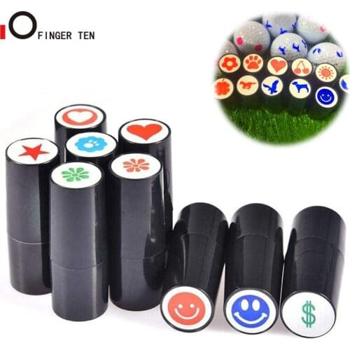 Quick-dry Golf Ball Stamp Stamper Marker Seal Impression Club Tool Accessories Golfer Training Aid Gift Drop Shipping