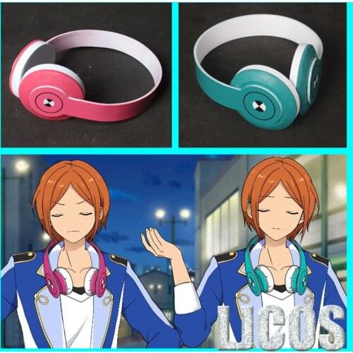 New Arrival Ensemble Stars Aoi Hinata Aoi Yuta Cosplay Headphone Headset Earphone Halloween Cosplay Costume Props Handmade