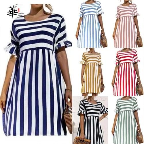 Oriental Enjoy Summer Dresses With Sleeves