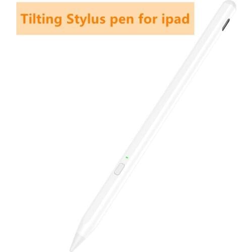 Palm Rejection Tilting Magnetic Adsorption Stylus Pen for Apple iPad 2018 Later Pro11/12.9 6/7/8th Air 3rd 4th Mini 5th