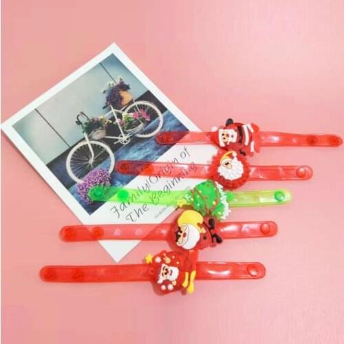 Christmas luminous cartoon creative watches flashing wristbands luminous bracelets childrens gifts toys selling wholesale