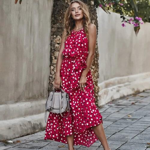 TEELYNN Red Summer Dresses