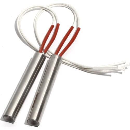 2PCS 25mm Diameter 62~75mm Length 304SUS Tubular Cartridge Heater 110V/220V/380V 480W/500W/520W/540W/580W Electric Element