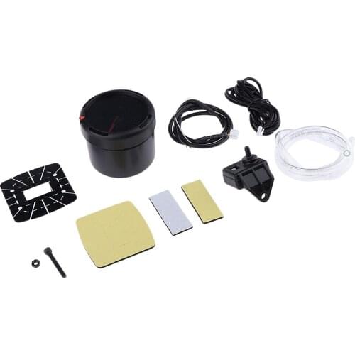 2.4'' 60mm Universal Car LED Turbo Boost Press Pressure Gauge Meter