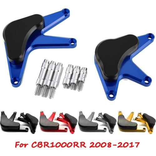 Motorcycle CNC Engine Crash Guard Stator Cover Frame Slider Falling Protector For Honda CBR1000RR CBR1000 RR 2008-2017