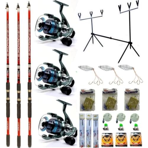 3.00 Mt Apache Mega Gantry Full Suit Carp Fishing Rod Set