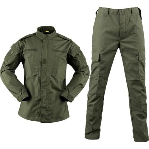 3 Color Grid ACU Series Military Uniform Colete Tactico Militar Suit Tactical Clothing for Men