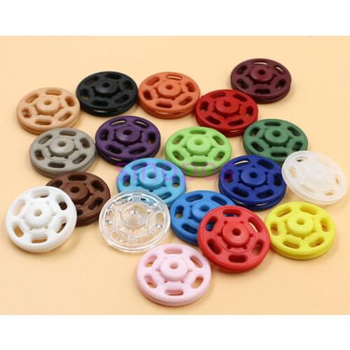 30pcs Color plastic snap button,invisible snap fasteners sewing buttons use for DIY craft bag Childrens Cloths shirt coat,SP01