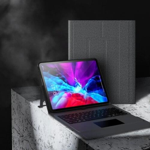 For iPad Pro case 11 inch / 12.9 inch (2020/2018) Benks Touch Bluetooth Keyboard Protective Case with Pen Slot iPad Case Sleep
