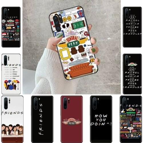 Central Perk Coffee friends tv show Phone Case For Huawei Y5 Y6 II Y7 Y9 PRIME 2018 2019 NOVA3E P20 PRO P10 Honor 10
