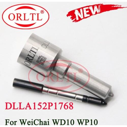 ORLTL 0 433 172 078 diesel nozzle assembly DLLA152P1768 common rail injector nozzle DLLA 152 p 1768 for 0445120213/ 214/ 149/169
