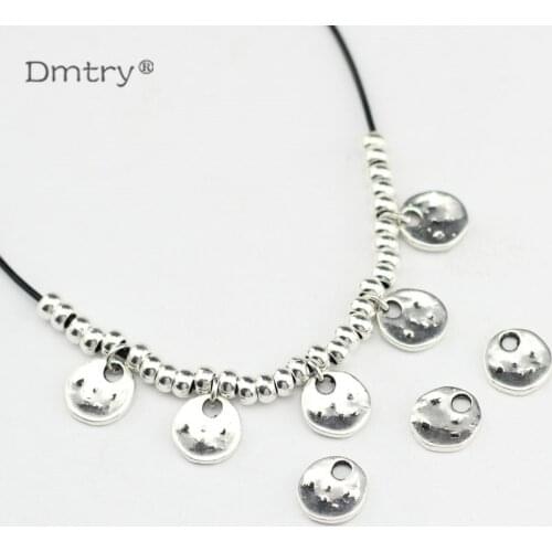 Dmter 20pcs Antique Silver Best Quality Necklace Pendants Bracelets Zinc Alloy Metal Charms Parts For Handmade DIY Charms LC0112