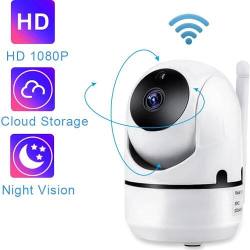 360 Home Security Camera Surveillance Indoor IP Camera WIFI Mini Baby Monitor Infrared Night Vision Video Camera WIFI 1080P