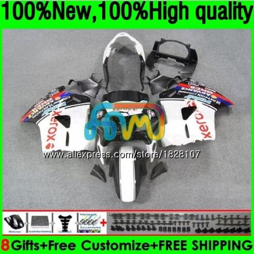 Kit For HONDA Interceptor VFR800R VFR800 98 99 00 01 151BS.33 VFR 800RR 800 RR VFR800RR 1998 1999 2000 2001 Fairing White black