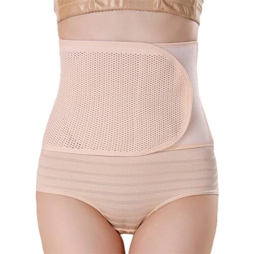Postpartum Bandage 2021 Waist Polyester Postpartum Abdominal Belt Maternity Bandage Band Pregnant Women Control Slimming Belt