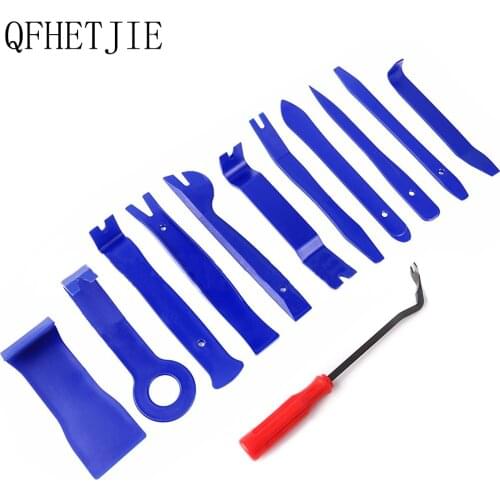 QFHETJIE Auto Parts Car Audio Interior Refit Anti-skid Plate Tool 12 Blue Repair Tool Affordable and Easy To Use
