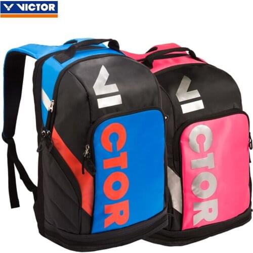 2020 Victor badminton bag Sport Backpack Men Backpack School Bag For Teenager Bag Gym Bags Male For 3 rackets BR8008
