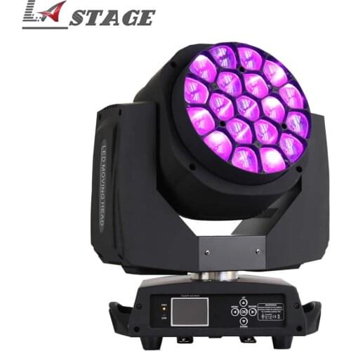 Stage Lighting 19X15W RGBW Led Zoom Beam Wash Bee Eye K10 Moving Head Light