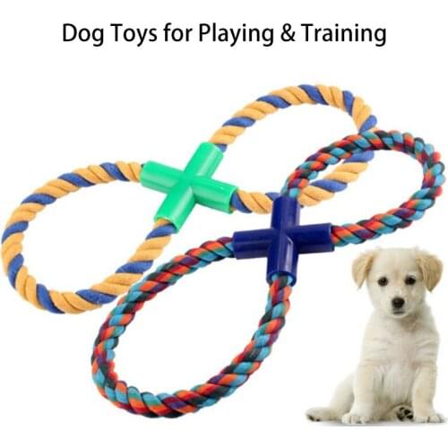 Pet Dogs Cats Cotton Rope Puppy Dogs Chew Catching Toys Dogs Training Toys Pet Dogs Interactive Toy