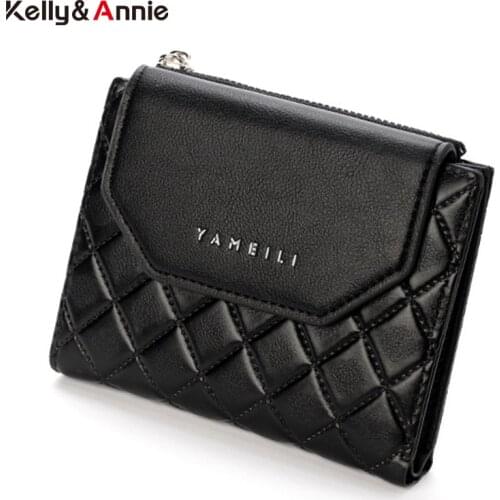 Super Thin Wallet Womens Zipper Coin Bag For Women Card Holder Soft Mini Pu Leather Ladies Purse 2021 Hot Fashion Clutch Bags