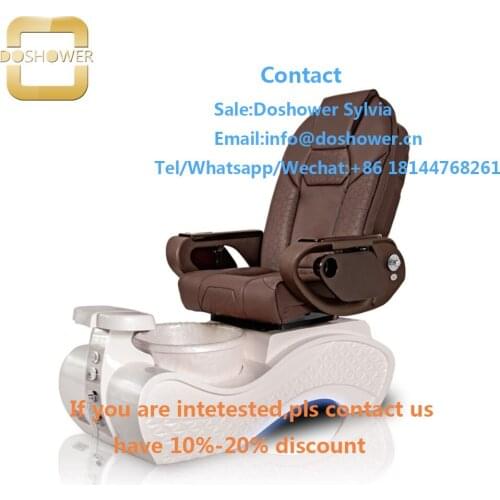 Led uv cured gel polish with clear acrylic powder for pedicure chair tray table