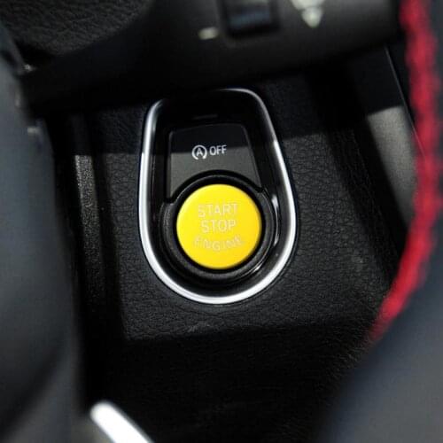 VODOOL Car Steering Wheel M Model Button Push Start Stop Switch Cover Trim For BMW F20 F22 F30 F32 F10 F12 F01 X1 X3 X4 X5 X6