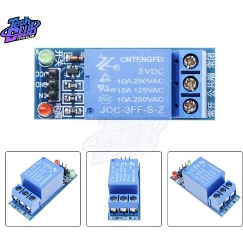 1 Channel 5v Relay Module Low Level Trigger Interface Board Shield For Arduino Control DC AC Signal And Control 220V AC Load