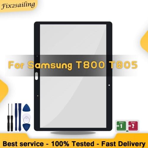 10.5" New Touch For Samsung Galaxy Tab S 10.5 LTE SM-800 T800 T805 Touch Screen Digitizer Sensor Front Outer Glass Lens Panel