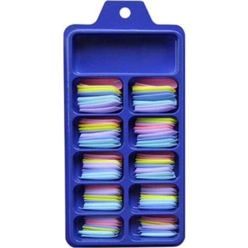 100pcs False Nails Extension Forms Nail Tips Fingernails Artificial Fake Nail Polish Decor Nail Accessories