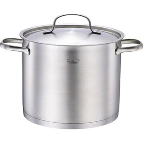 Stainless steel 22cm soup pot household large soup pot gas electromagnetic oven general