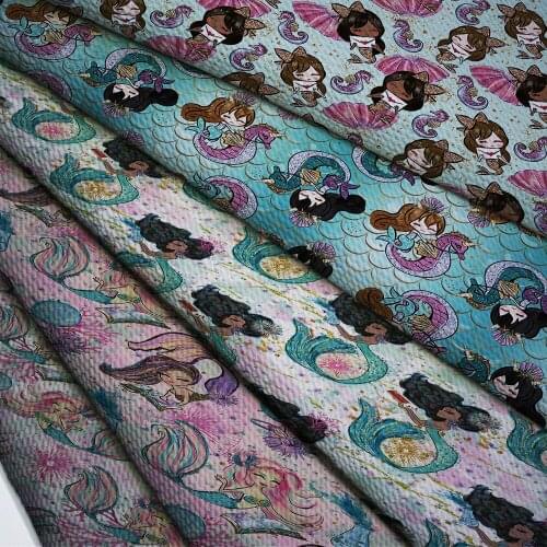 50*140cm Bullet Textured Liverpool Fabric Flower Printed DIY Tissue Kids Home Textile for Sewing Quilt Decoration Home