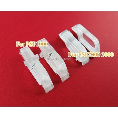 50sets Original LR Button Key for Sony PSP 3000 2000 1000 LR Trigger Buttons Clear Button for PSP1000 PSP2000 PSP3000 LR button