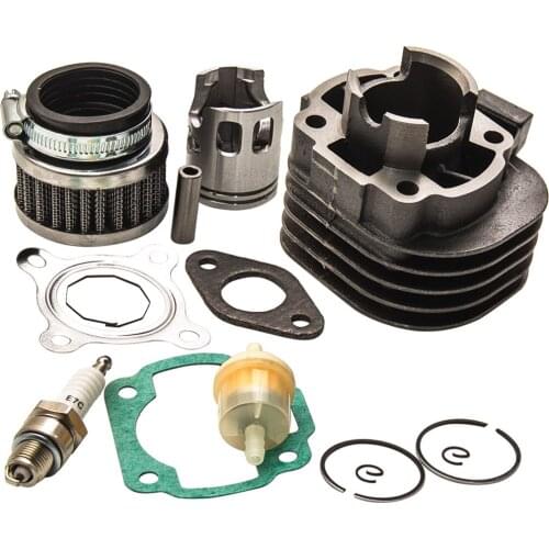 50cc ATV Cylinder Piston w/ Gaskets Fit for Polaris Scrambler Predator Top Kit