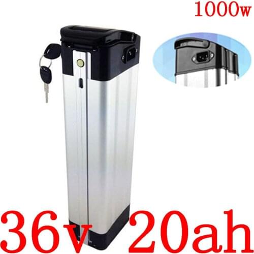 1000W 36V 20AH Electric Bike Battery 36v 17ah 18ah 20ah 21ah 25ah 27ah 28ah Lithium Battery use samsun/panasonic/LG/sanyo cell