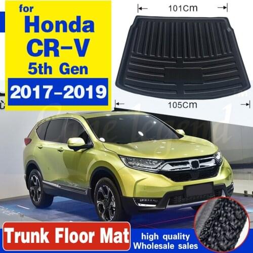 Car Rear Boot Cargo Liner Trunk Floor Mat Carpet Tray Mats Pad Mat Carpets Anti-dirty For Honda CR-V CRV C-RV 2017 2018 2019