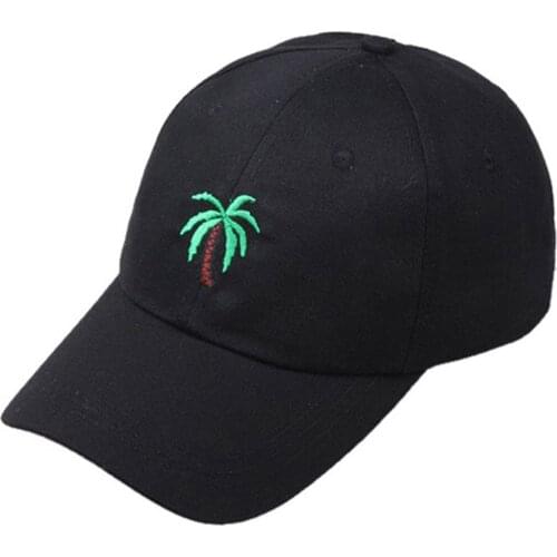 Unisex Tree Embroidery Baseball Cap Outdoor Soft Sun Protection Dad Hat Snapback Hip Hop Casquette Adjustable Wide Visors Gorras