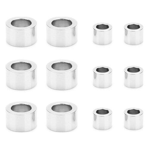 20pcs/lot big hole Metal Alloy Spacer Beads Hole Beads Flat Beads Buddha Beads For DIY bracelet Jewelry Making