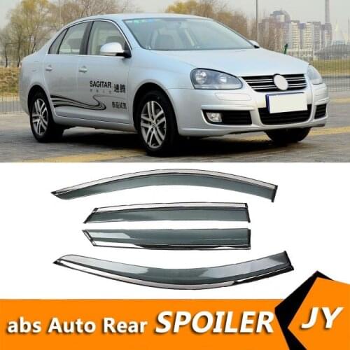 For Volkswagen jetta Sagitar 2006-2011 Window Visor Vent Shades Sun Rain Deflector Guard For s Auto Accessories 4PCS/SET