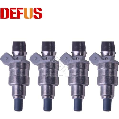 DEFUS 4PCS Tail Fuel Injector 1263848801 For Maxima 280ZX 810 2.4L 81-84 Injection New Bico Nozzle Arrival Good Quality 4 Hole